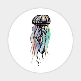 Watercolor Jellyfish Magnet